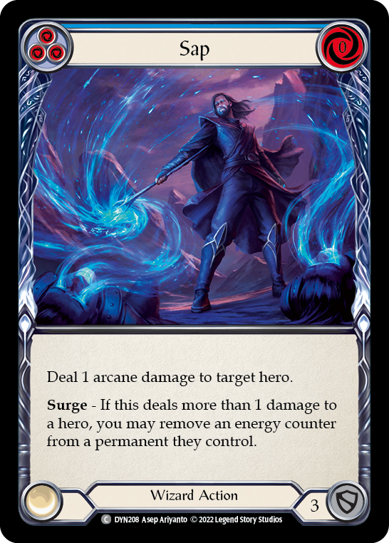 Sap (Blue) [DYN208] (Dynasty) | Card Citadel