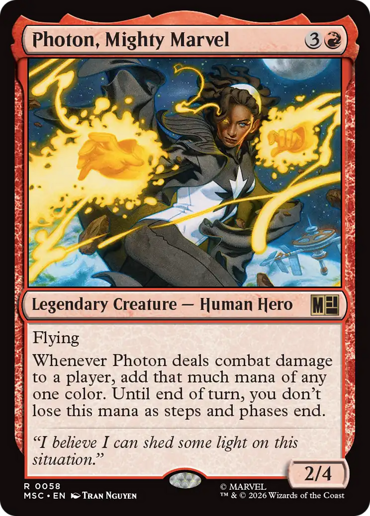 Photon, Mighty Marvel [Marvel Super Heroes Commander] | Card Citadel