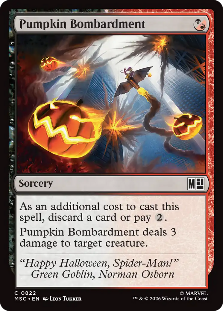 Pumpkin Bombardment [Marvel Super Heroes Commander] | Card Citadel