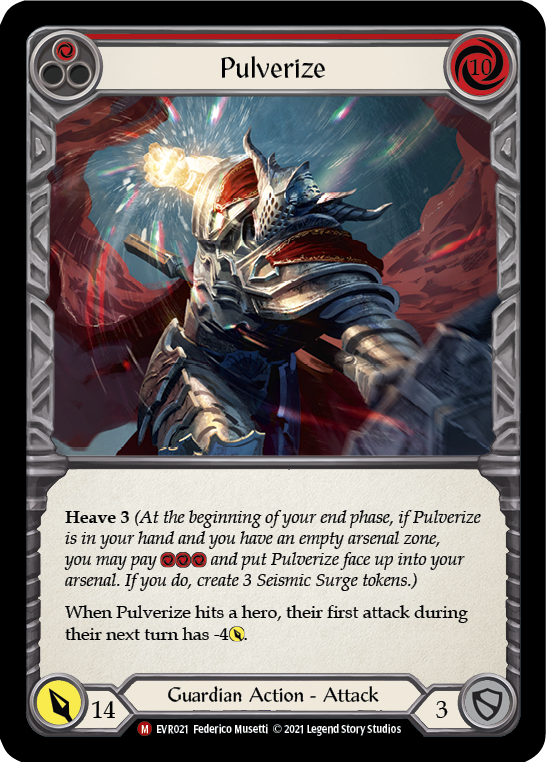 Pulverize [EVR021] (Everfest)  1st Edition Normal | Card Citadel