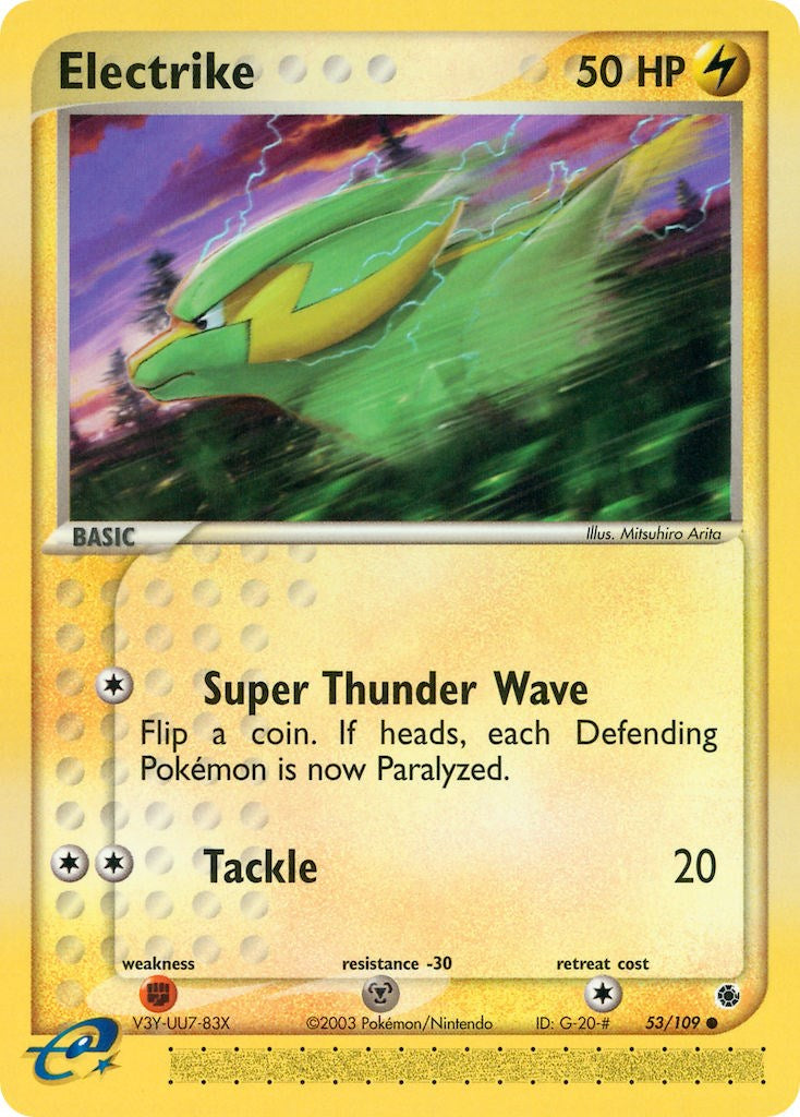 Electrike (53/109) [EX: Ruby & Sapphire] | Card Citadel