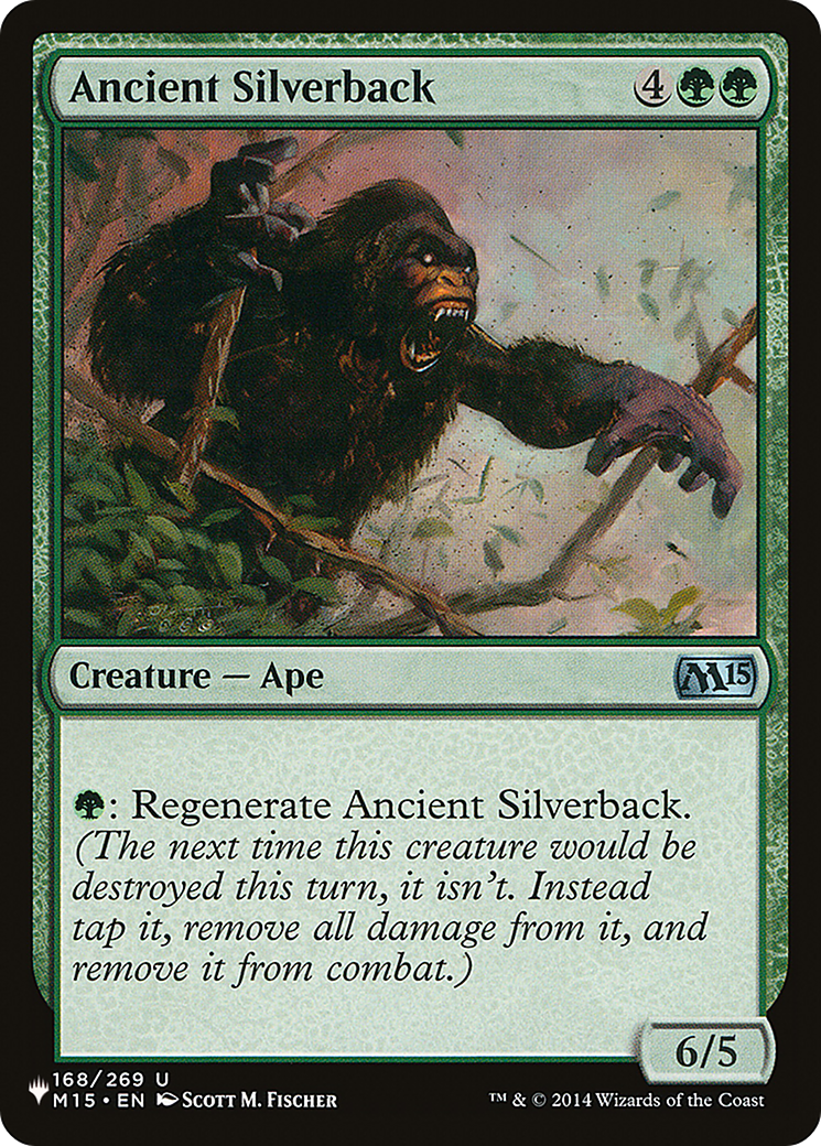 Ancient Silverback [The List Reprints] | Card Citadel