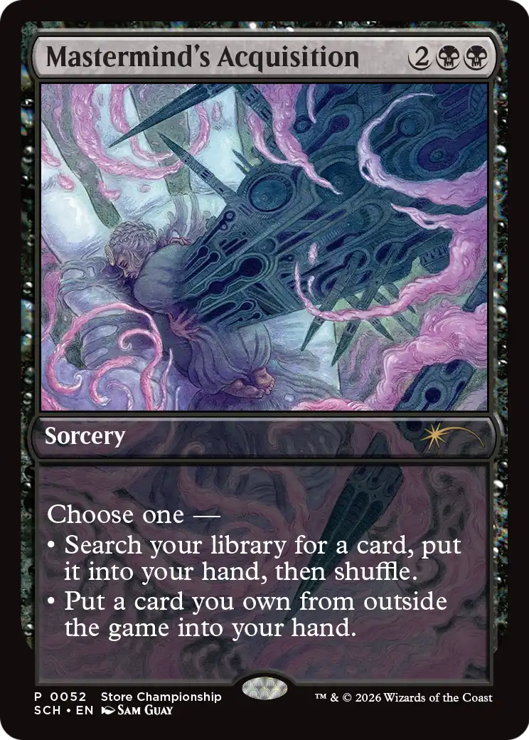 Mastermind's Acquisition [Store Championship 2026] | Card Citadel