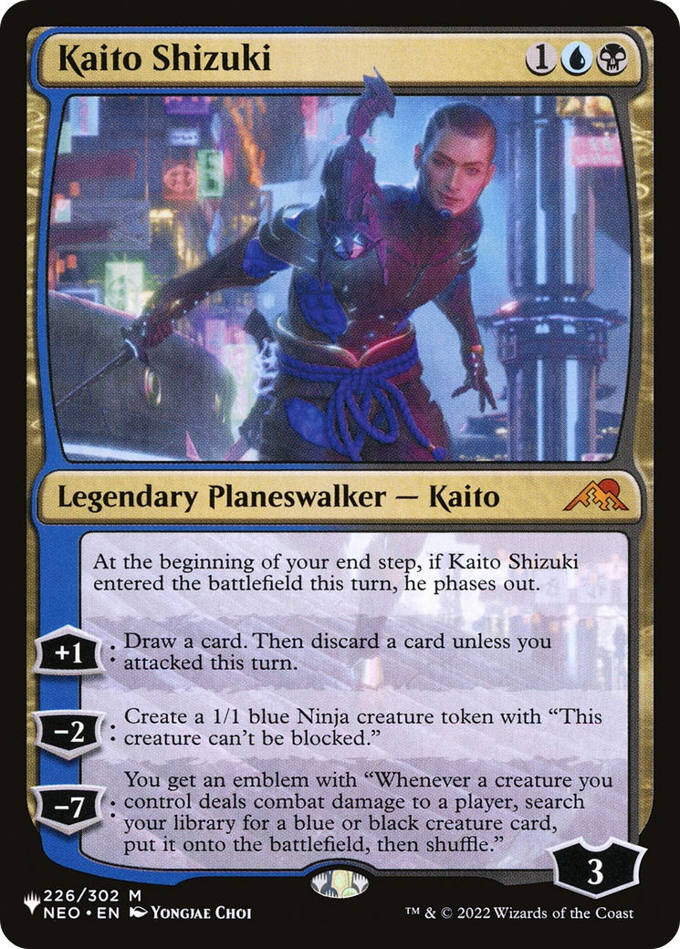 Kaito Shizuki [The List] | Card Citadel