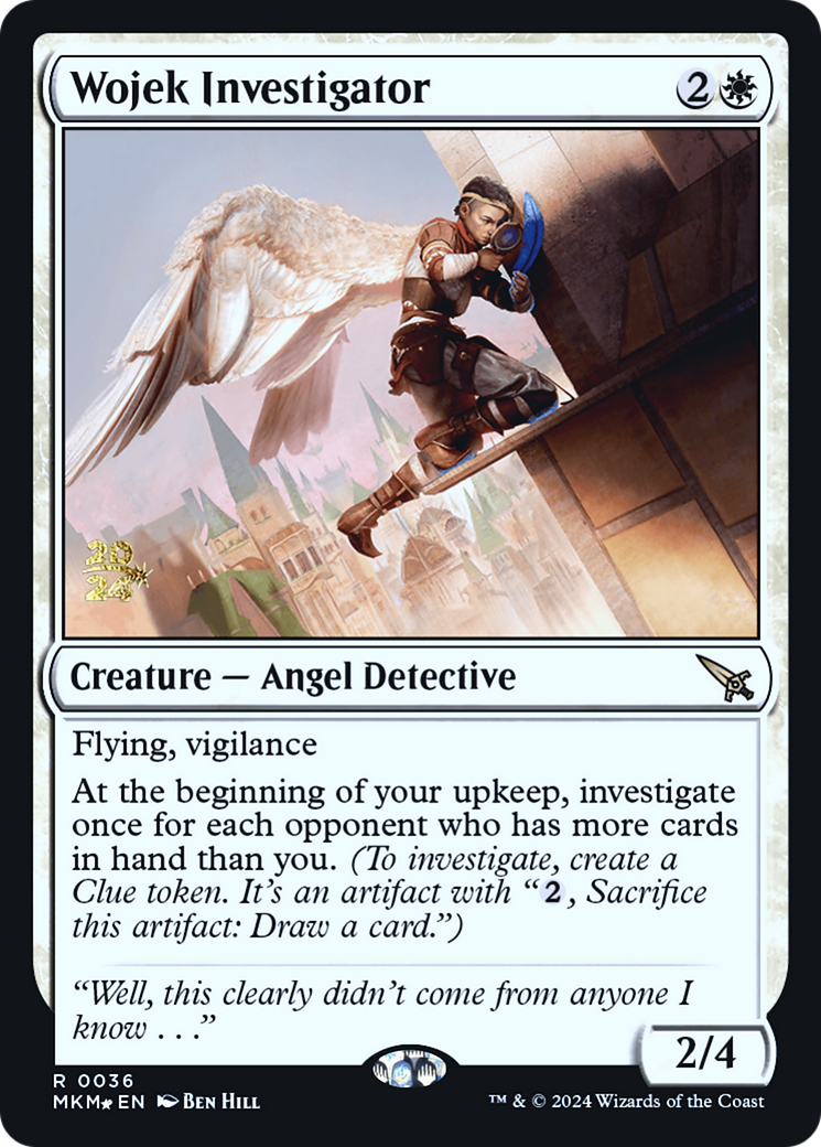 Wojek Investigator [Murders at Karlov Manor Prerelease Promos] | Card Citadel