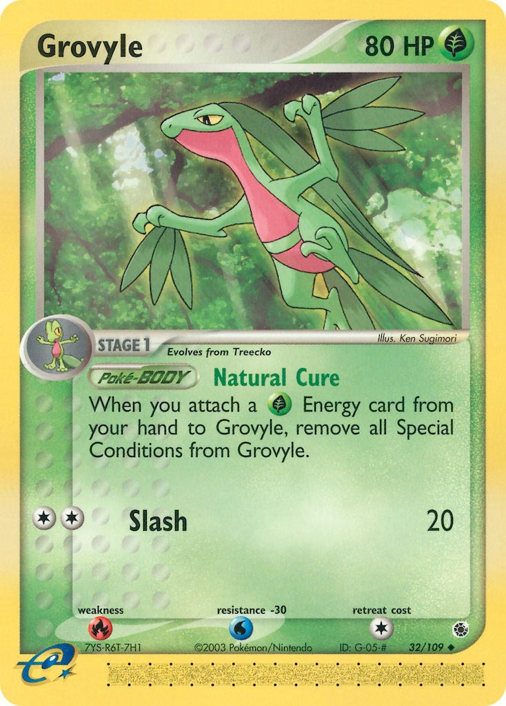 Grovyle (32/109) [EX: Ruby & Sapphire] | Card Citadel
