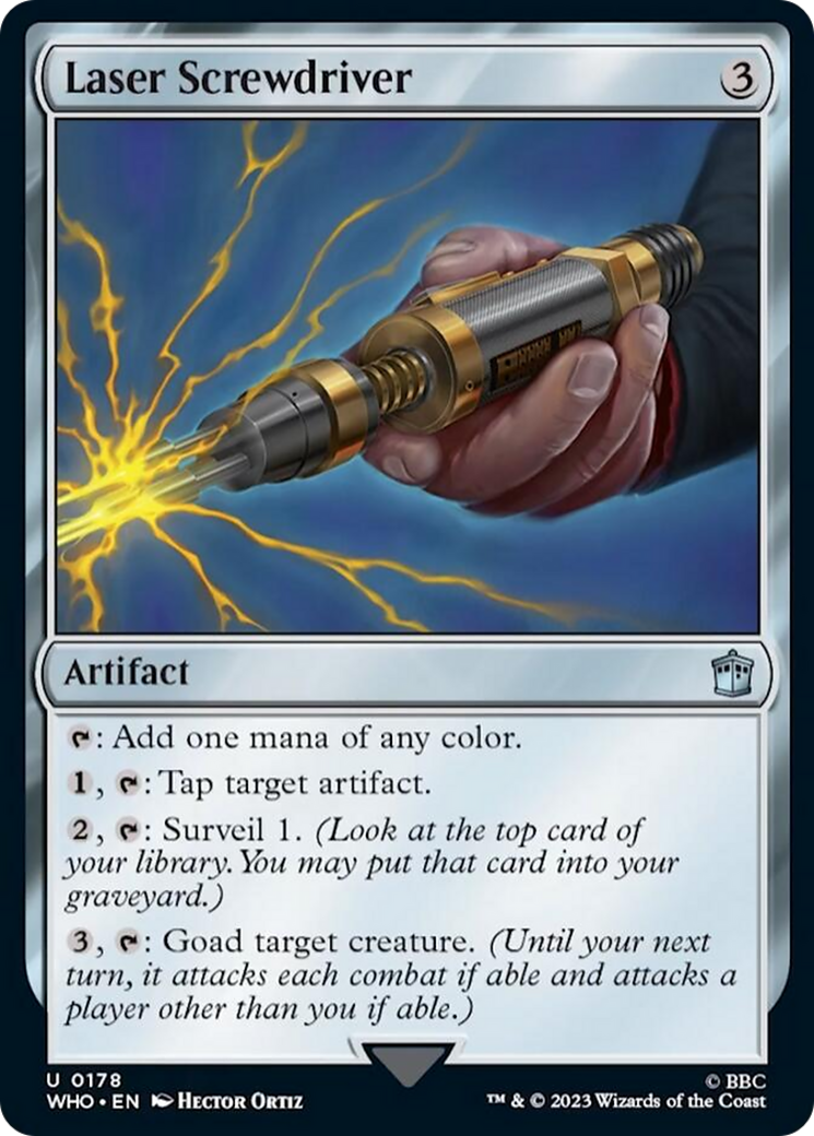 Laser Screwdriver [Doctor Who] | Card Citadel