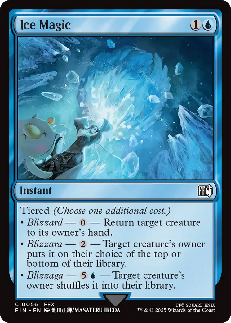 Ice Magic [FINAL FANTASY] | Card Citadel