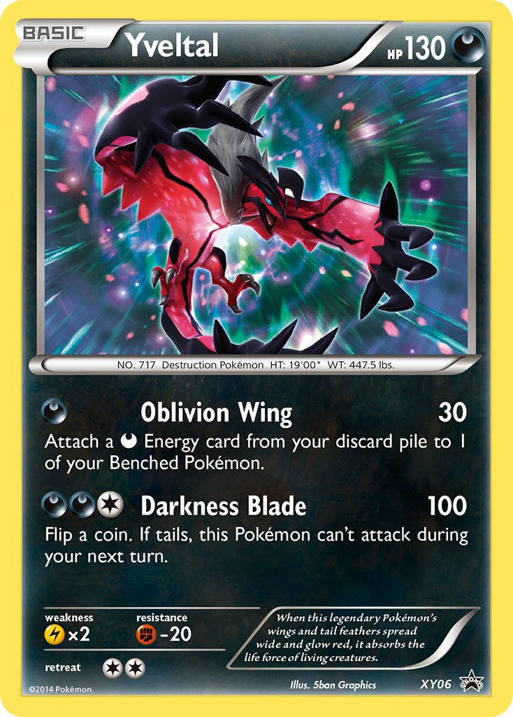 Yveltal (XY06) [XY: Black Star Promos] | Card Citadel