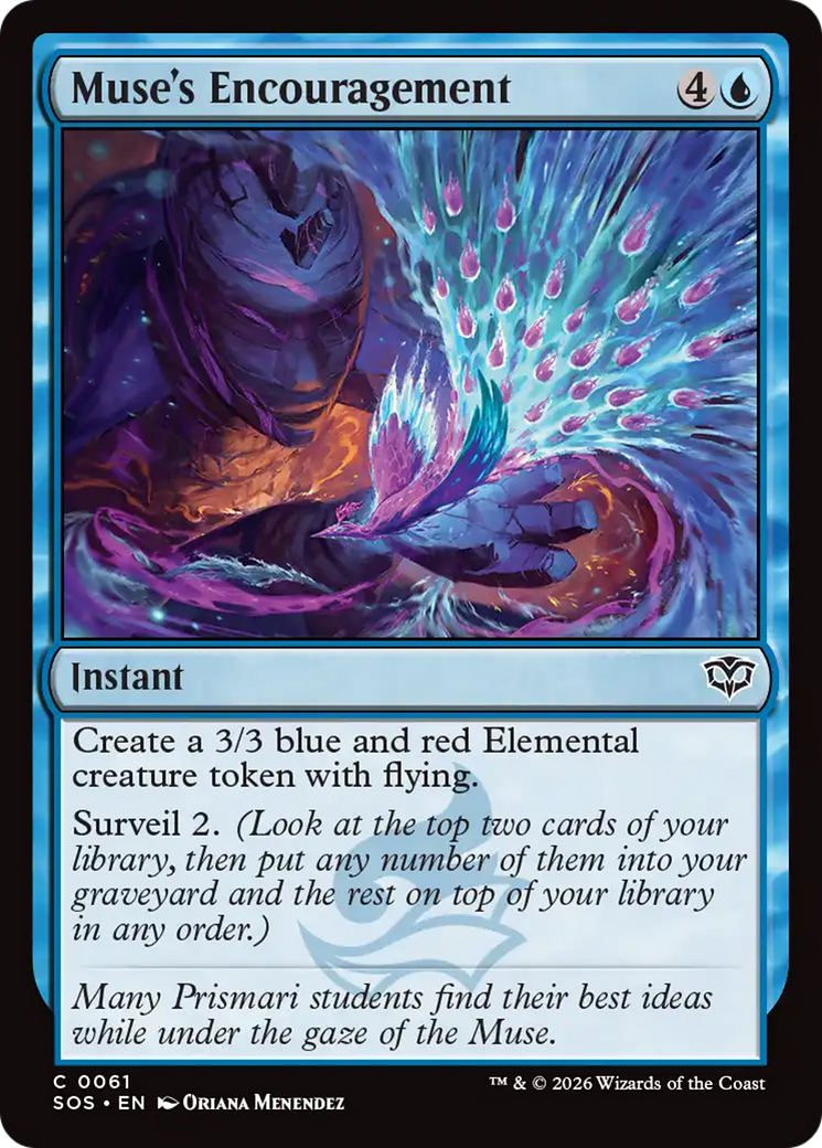Muse's Encouragement [Secrets of Strixhaven] | Card Citadel