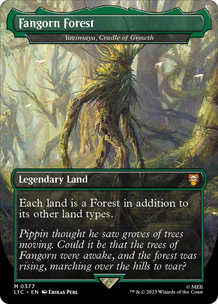 Yavimaya, Cradle of Growth - Fangorn Forest [The Lord of the Rings: Tales of Middle-Earth Commander] | Card Citadel