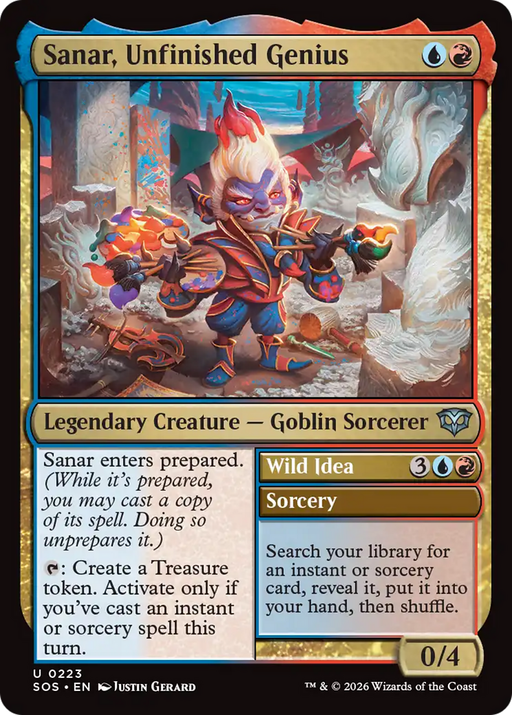 Sanar, Unfinished Genius [Secrets of Strixhaven] | Card Citadel