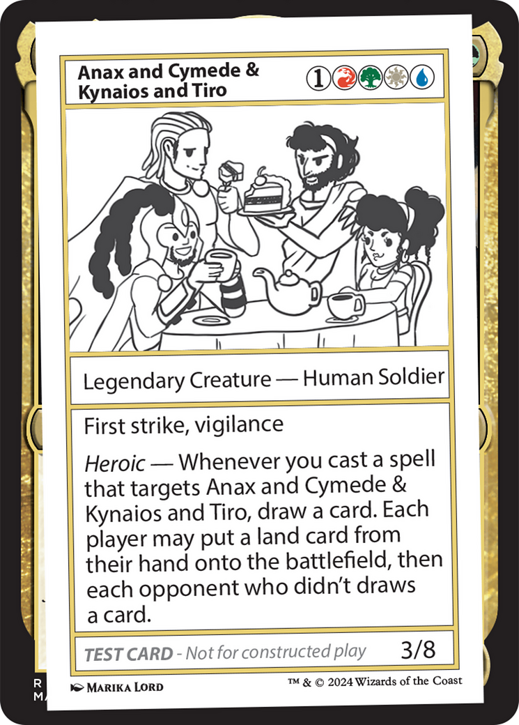 Anax and Cymede & Kynaios and Tiro [Mystery Booster 2 Playtest Cards] | Card Citadel