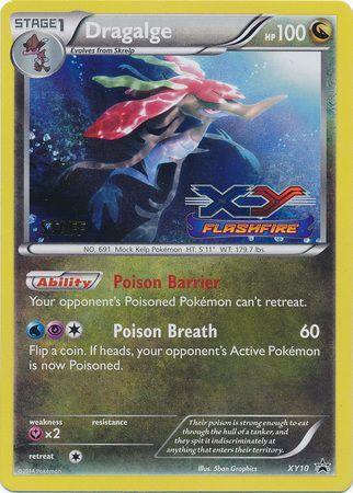 Dragalge (XY10) (Staff) [XY: Black Star Promos] | Card Citadel