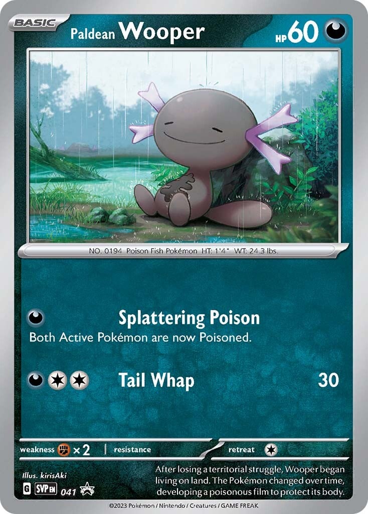 Paldean Wooper (041) [Scarlet & Violet: Black Star Promos] | Card Citadel