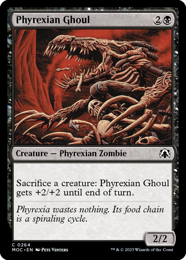 Phyrexian Ghoul [March of the Machine Commander] | Card Citadel