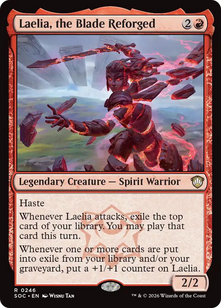 Laelia, the Blade Reforged [Secrets of Strixhaven Commander] | Card Citadel
