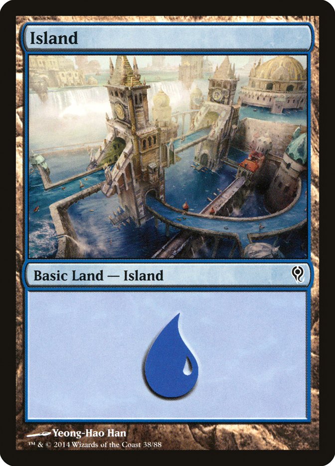 Island (38) [Duel Decks: Jace vs. Vraska] | Card Citadel