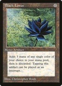 Black Lotus (Oversized) [Oversize Cards] | Card Citadel