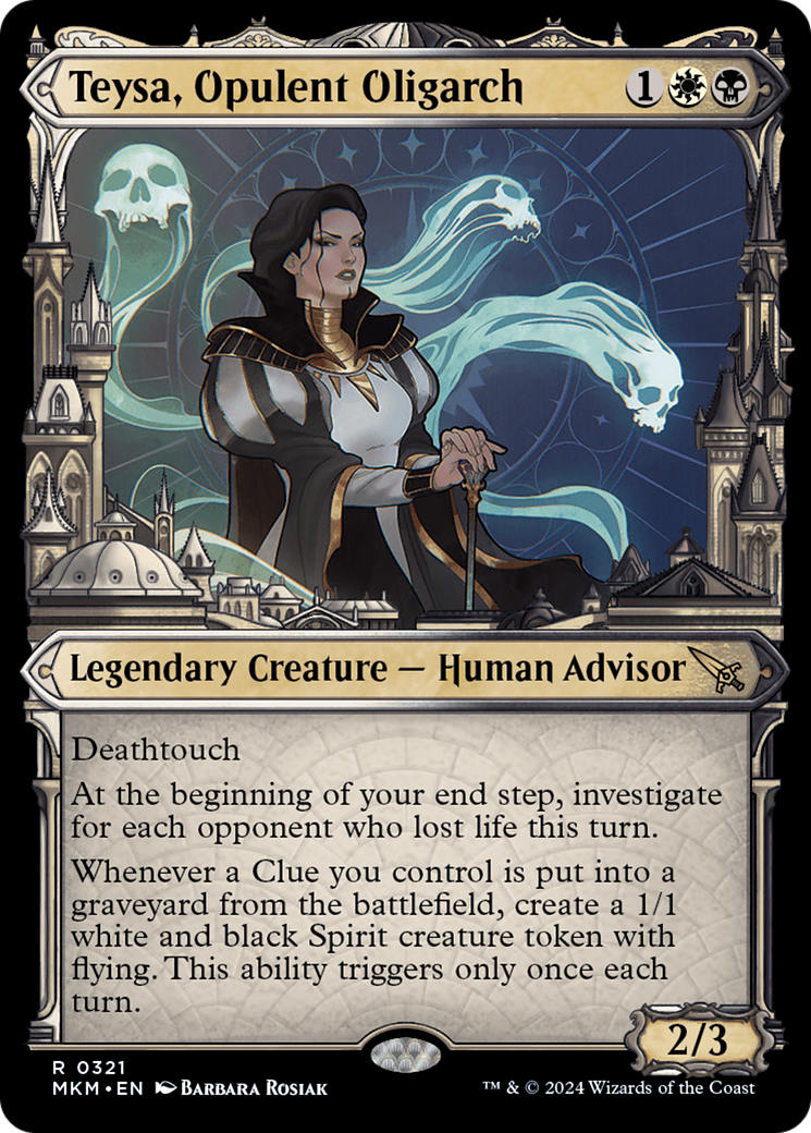 Teysa, Opulent Oligarch (Showcase) (0321) [Murders at Karlov Manor] | Card Citadel