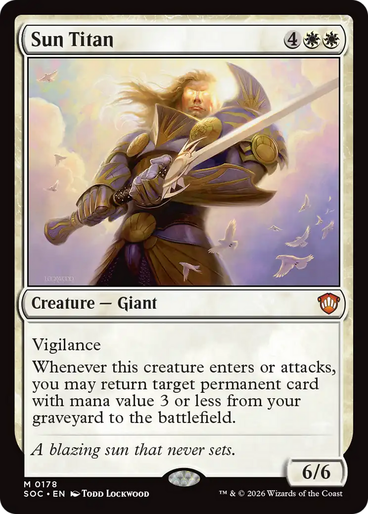 Sun Titan [Secrets of Strixhaven Commander] | Card Citadel
