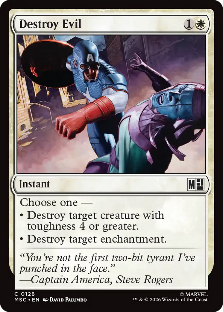 Destroy Evil [Marvel Super Heroes Commander] | Card Citadel