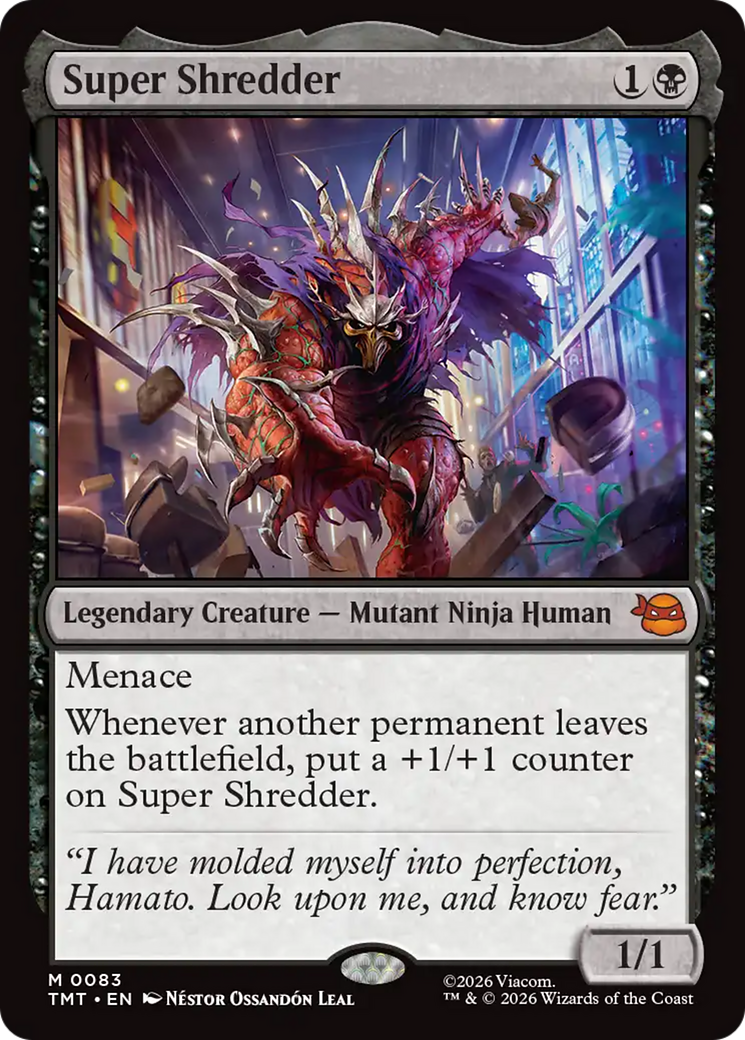 Super Shredder [Teenage Mutant Ninja Turtles] | Card Citadel