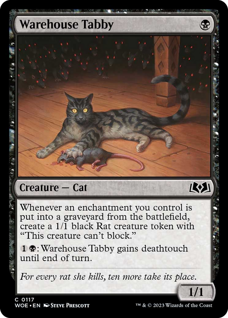 Warehouse Tabby [Wilds of Eldraine] | Card Citadel