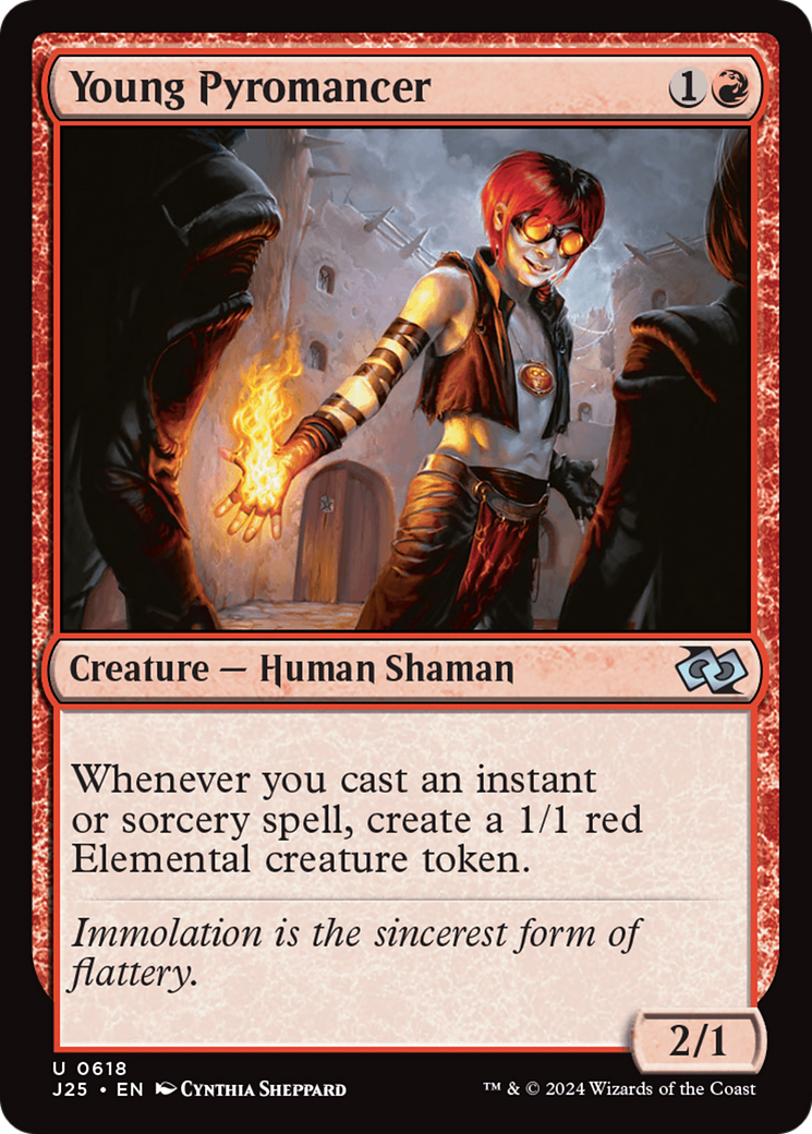 Young Pyromancer [Foundations Jumpstart] | Card Citadel