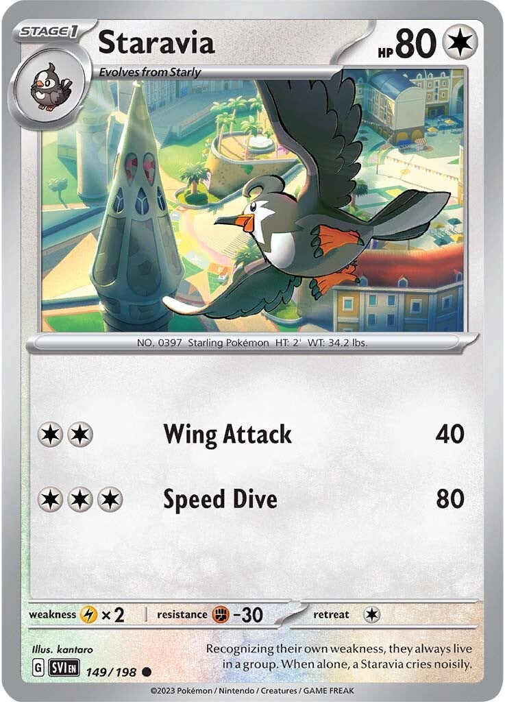 Staravia (149/198) [Scarlet & Violet: Base Set] | Card Citadel