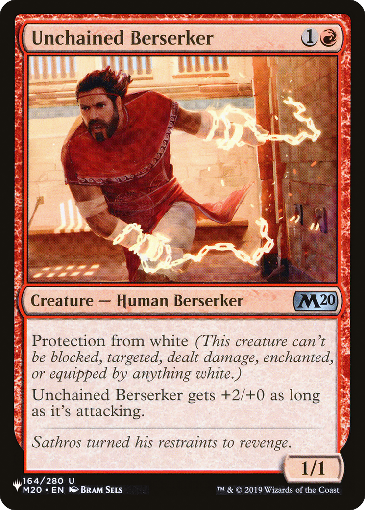 Unchained Berserker [The List Reprints] | Card Citadel