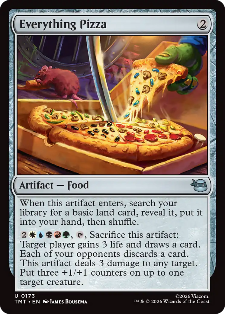 Everything Pizza [Teenage Mutant Ninja Turtles] | Card Citadel