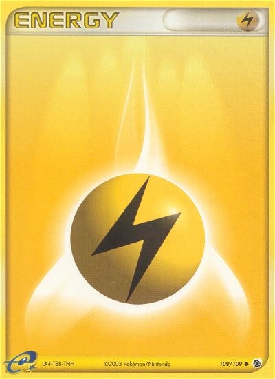 Lightning Energy (109/109) [EX: Ruby & Sapphire] | Card Citadel