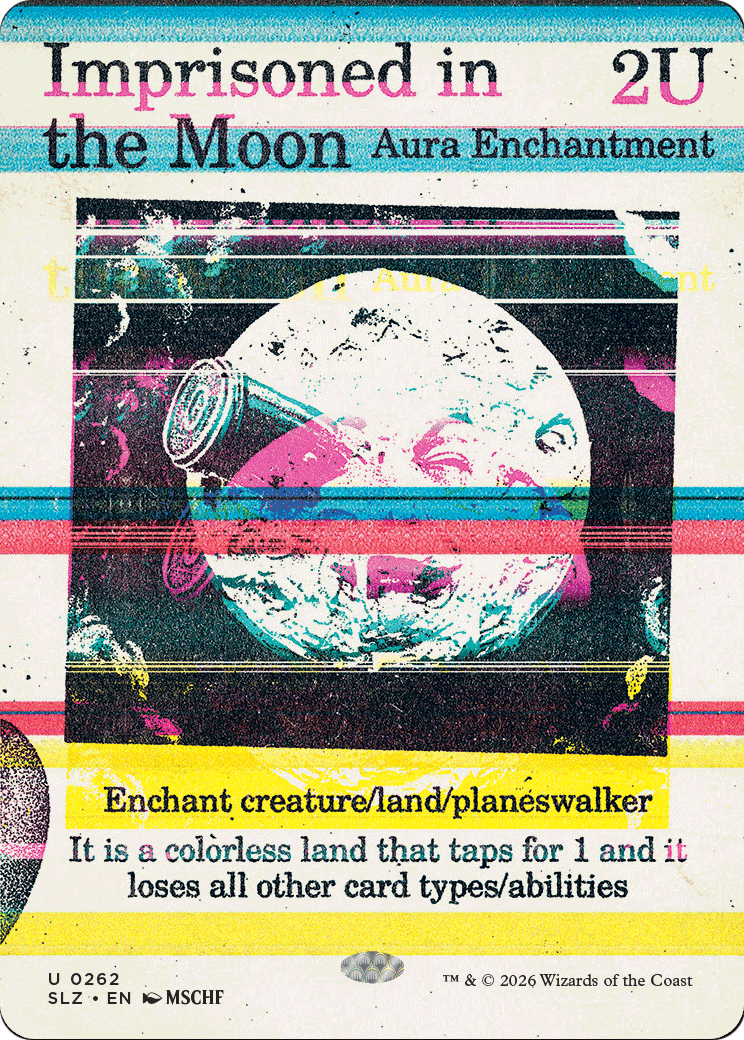 Imprisoned in the Moon (0262) [Secret Lair x MSCHF: The Zeta Set] | Card Citadel