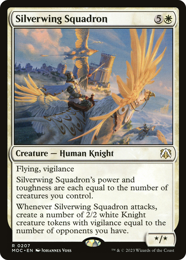 Silverwing Squadron [March of the Machine Commander] | Card Citadel