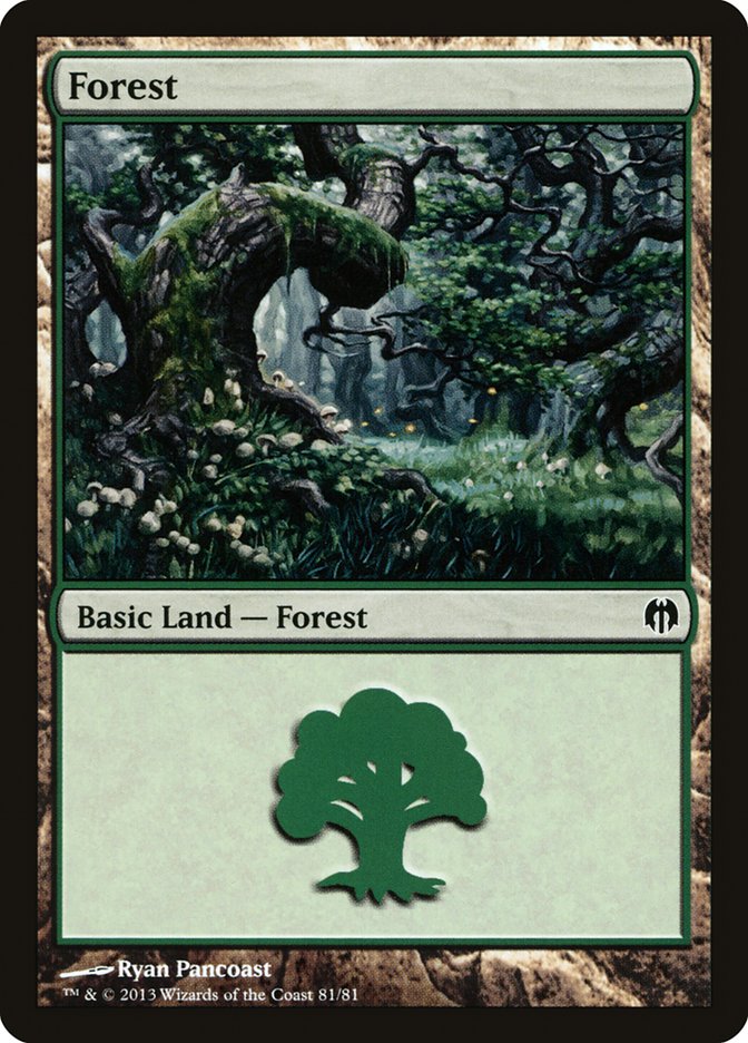 Forest (81) [Duel Decks: Heroes vs. Monsters] | Card Citadel