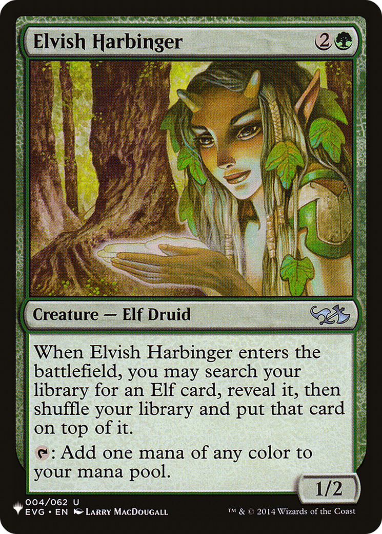 Elvish Harbinger [The List Reprints] | Card Citadel