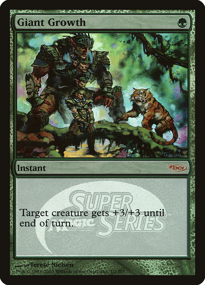 Giant Growth [Junior Super Series] | Card Citadel