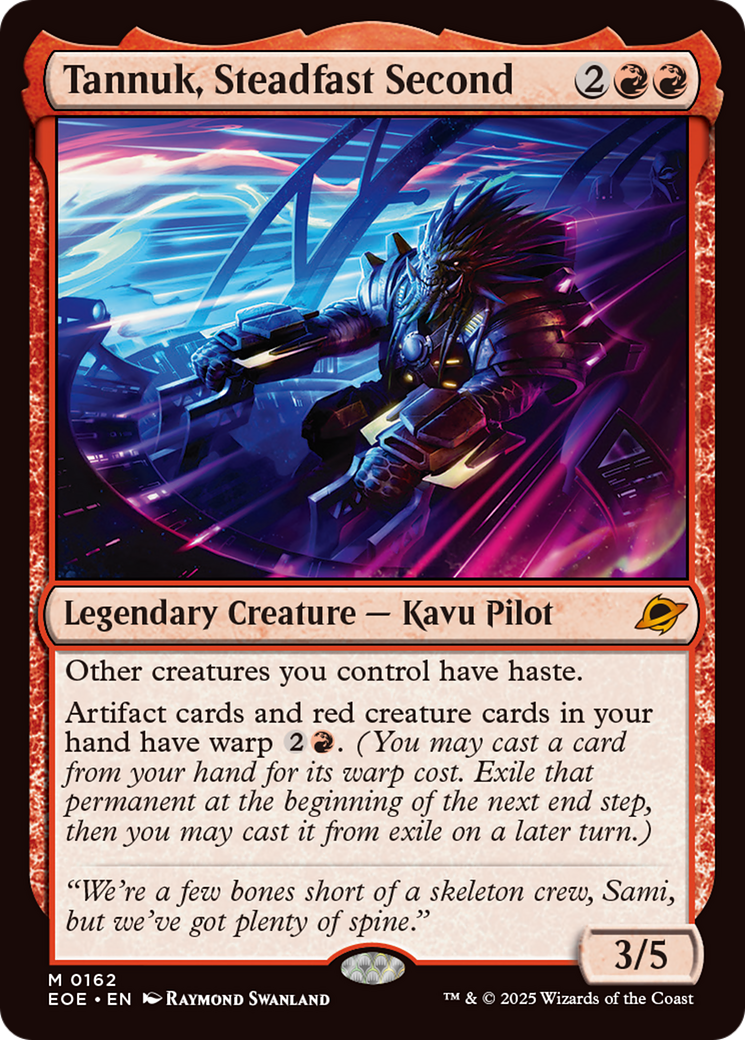 Tannuk, Steadfast Second [Edge of Eternities] | Card Citadel
