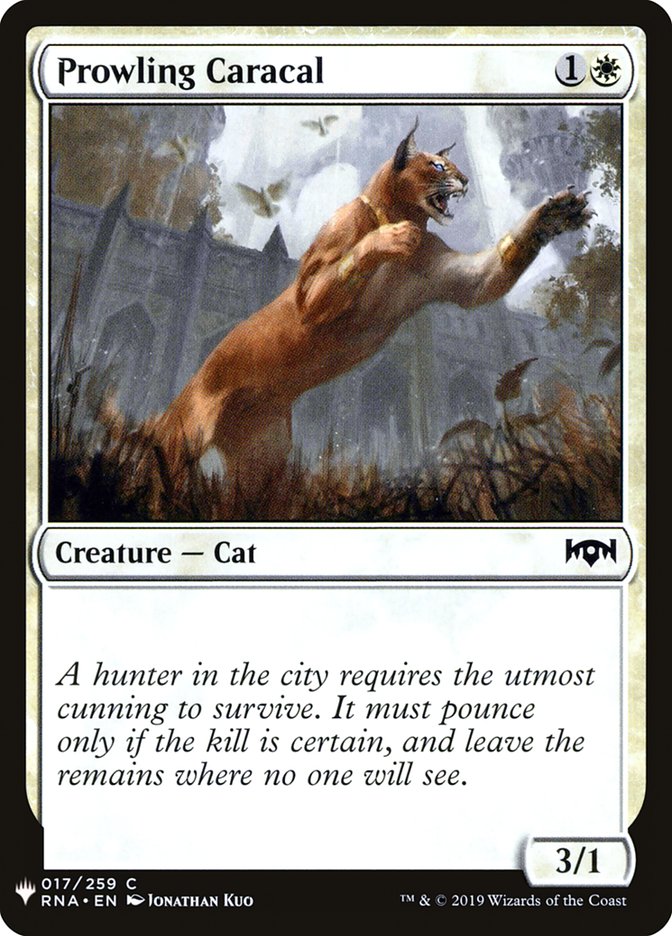 Prowling Caracal [Mystery Booster] | Card Citadel