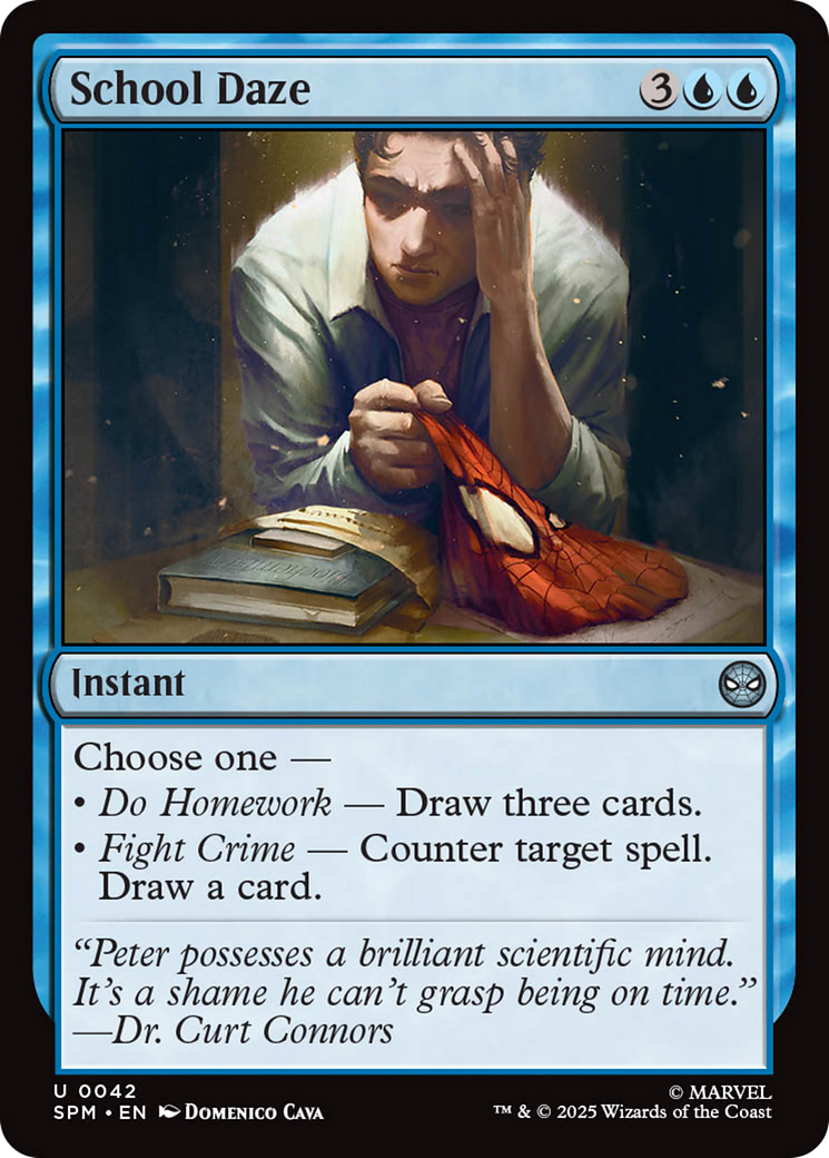 School Daze [Marvel's Spider-Man] | Card Citadel