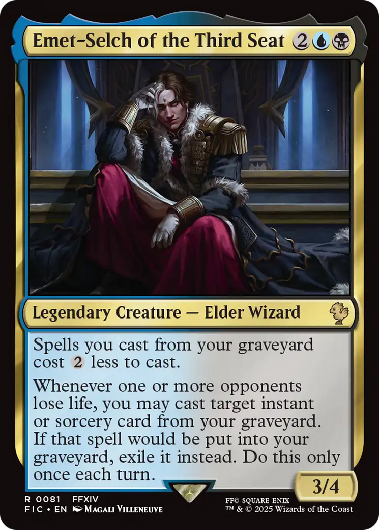 Emet-Selch of the Third Seat [FINAL FANTASY Commander] | Card Citadel