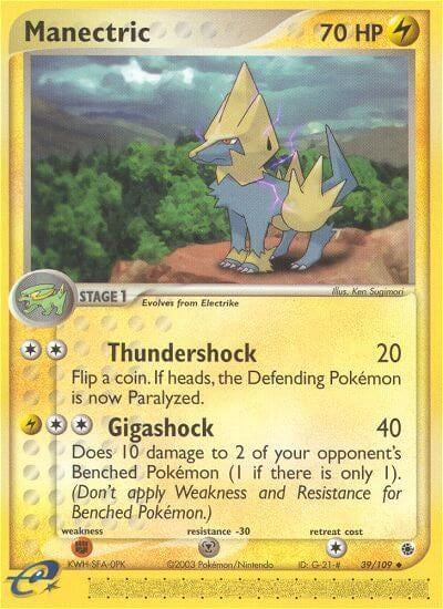 Manectric (39/109) [EX: Ruby & Sapphire] | Card Citadel