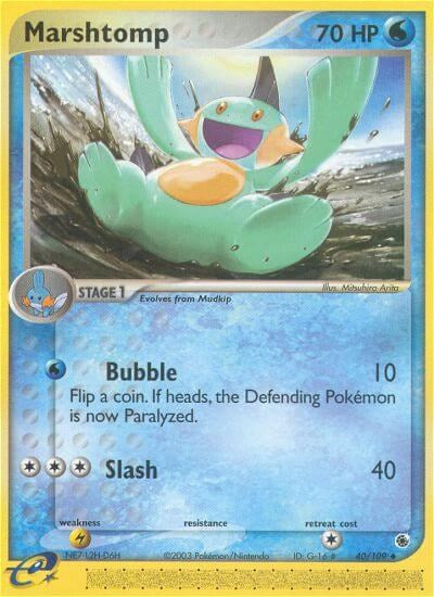 Marshtomp (40/109) [EX: Ruby & Sapphire] | Card Citadel