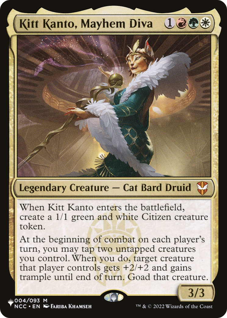 Kitt Kanto, Mayhem Diva [The List] | Card Citadel