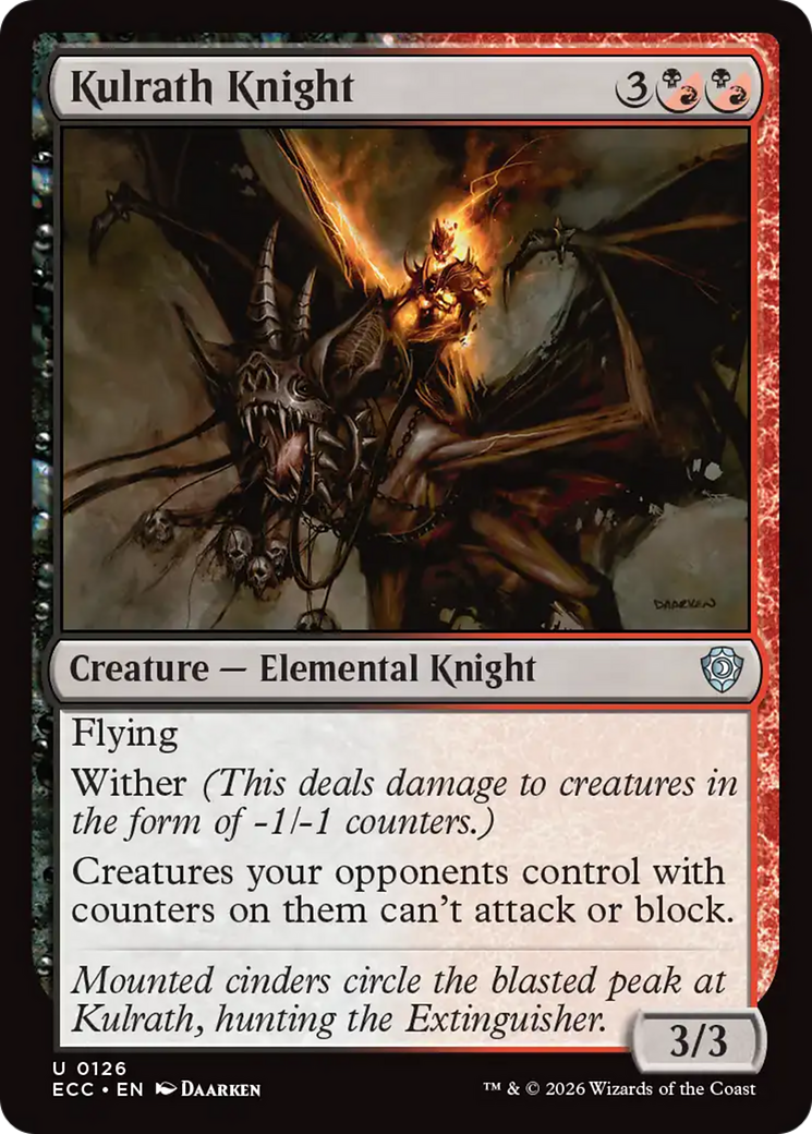 Kulrath Knight [Lorwyn Eclipsed Commander] | Card Citadel