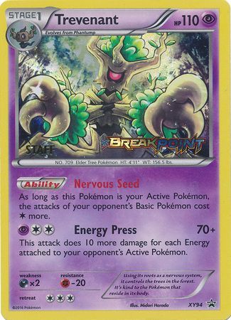 Trevenant (XY94) (Staff) [XY: Black Star Promos] | Card Citadel