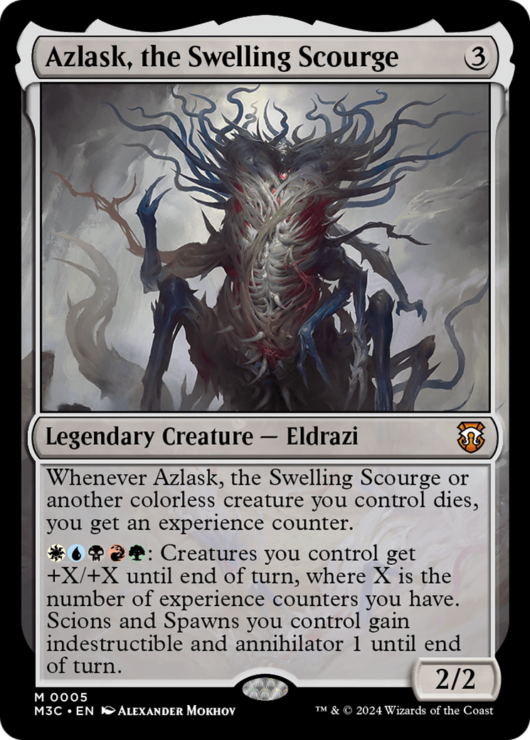 Azlask, the Swelling Scourge [Modern Horizons 3 Commander] | Card Citadel