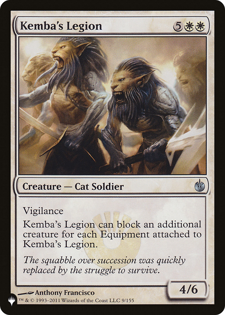 Kemba's Legion [The List] | Card Citadel