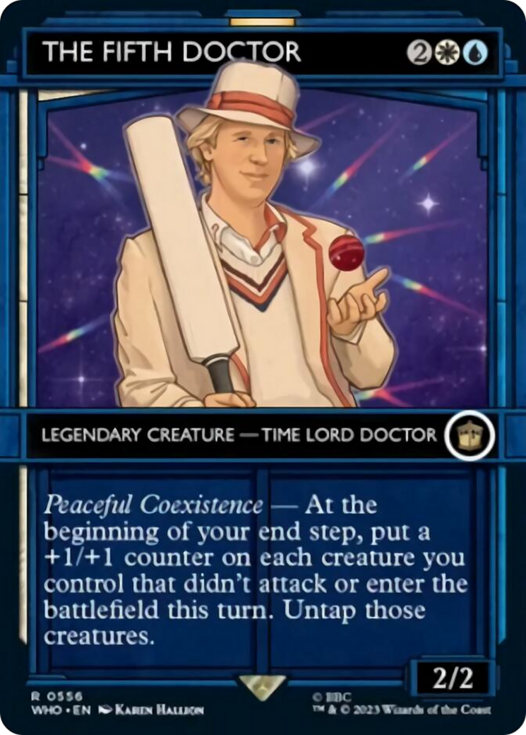 The Fifth Doctor (Showcase) [Doctor Who] | Card Citadel